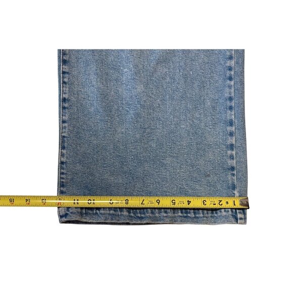 Ava & Viv Wide Leg Lighter Wash Denim Jeans Size 16 Womens Relaxed Fit Stretch - Picture 12 of 14